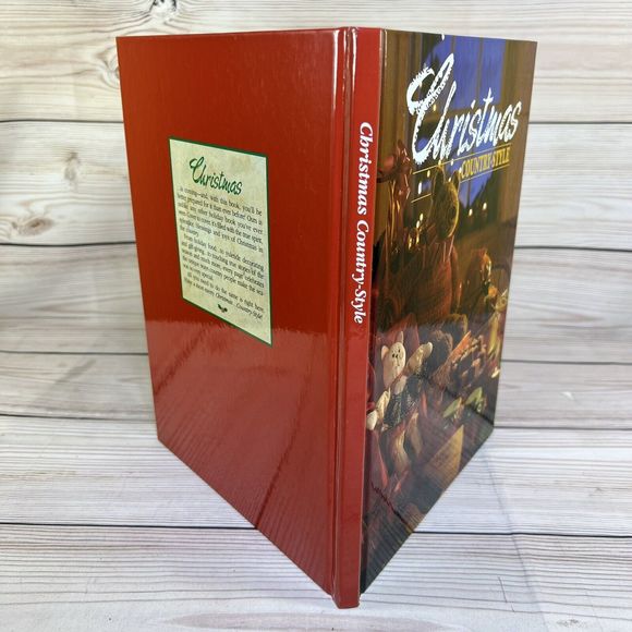 Christmas Country-Style Book 1991 Holiday Decorations Tree Music Crafts Recipes - Picture 3 of 16